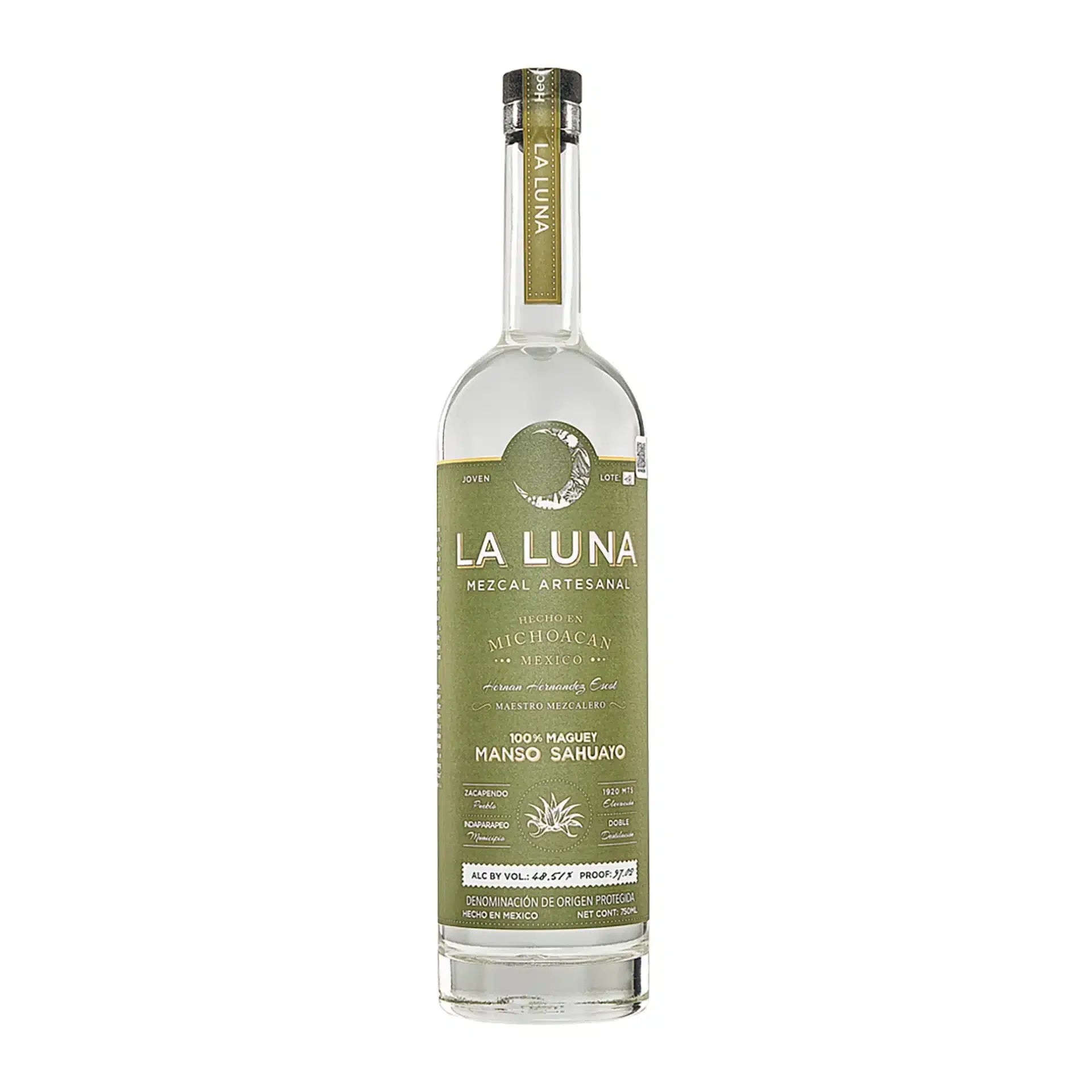 La Luna Manso Sahuayo Mezcal – 750 ml - Sipsy