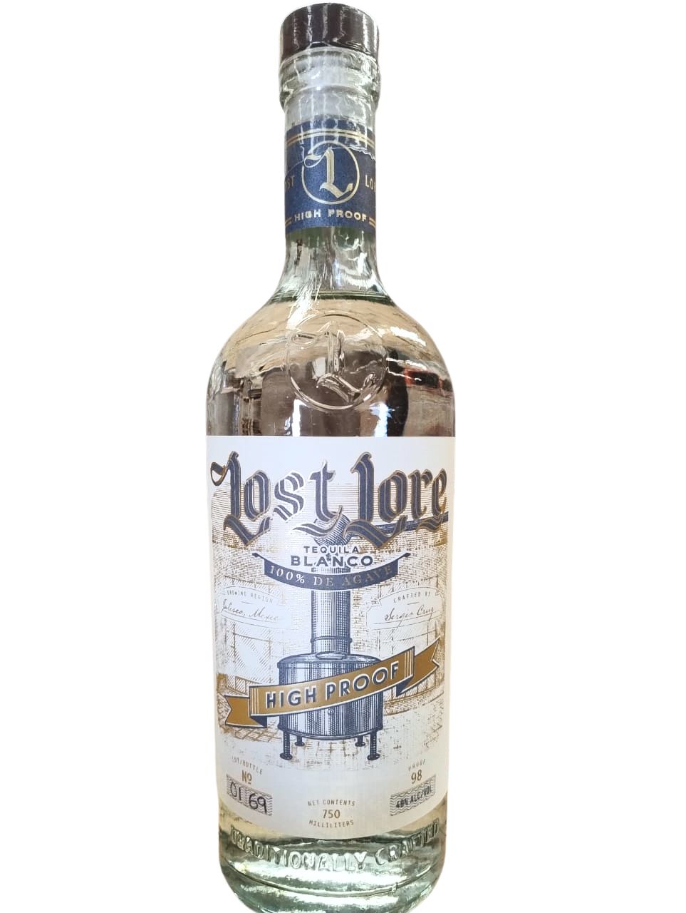 Lost Lore High Proof Tequila Blanco - 750ml