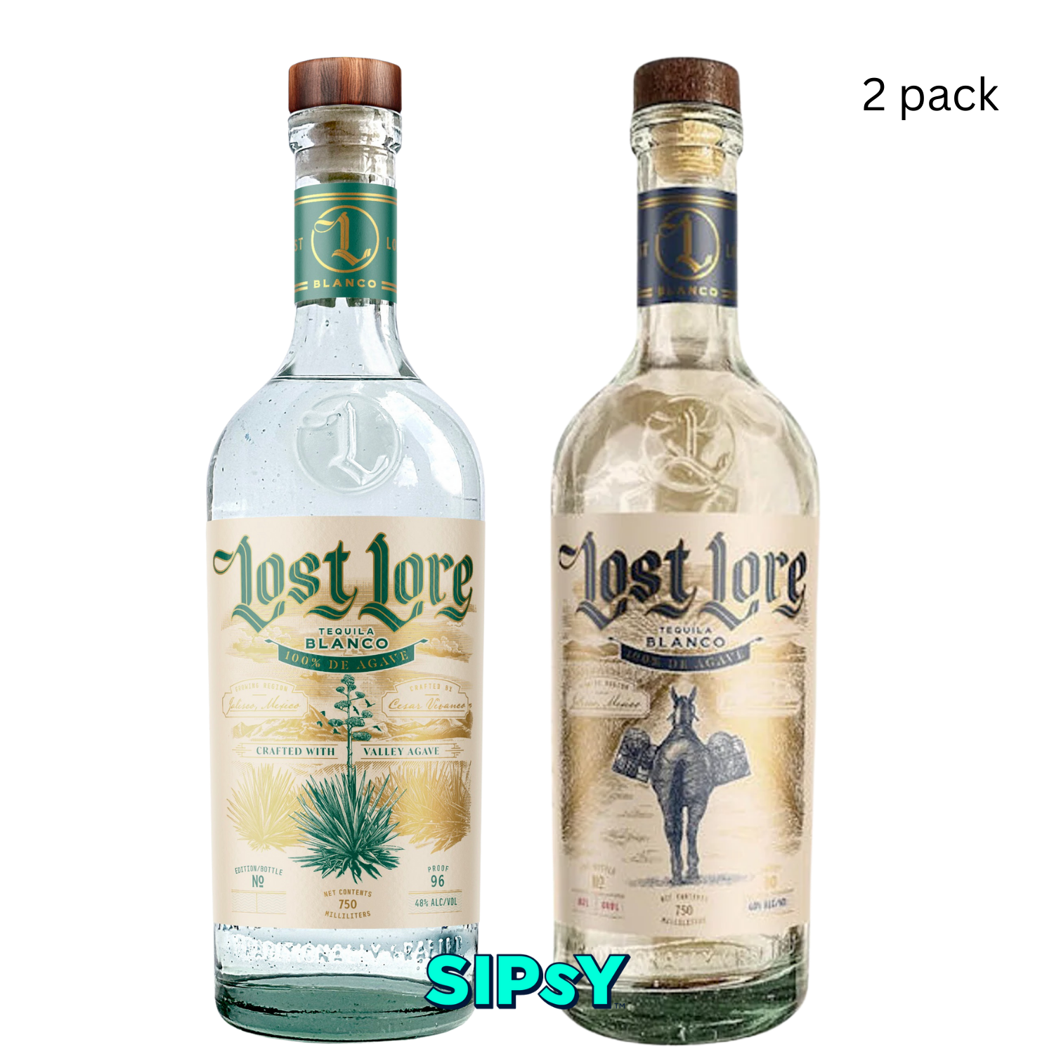 Lost Lore Valley Blanco and Blanco 2pk - 750ml