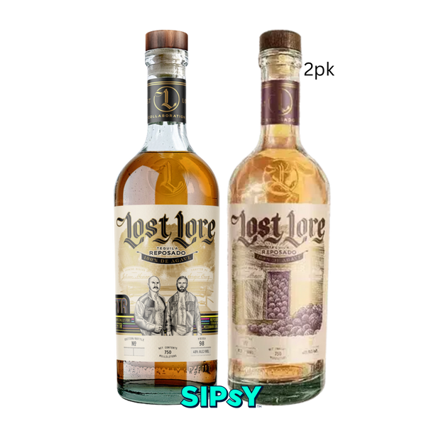 Lost Lore Tequila FTR Collaboration Reposado + Core Reposado 2pk- 750ml