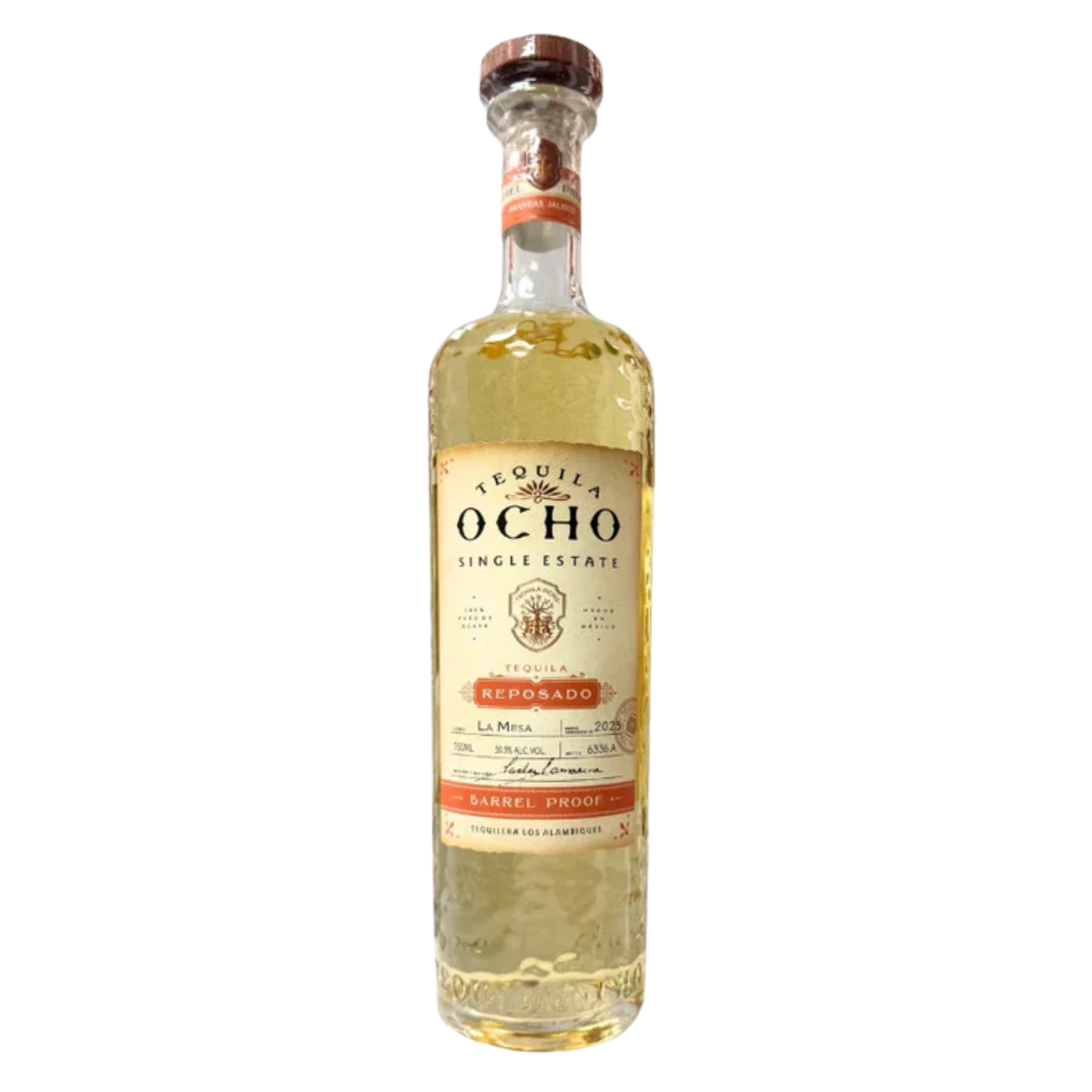 Tequila Ocho Reposado Barrel Proof La Mesa 2025 - 750ml