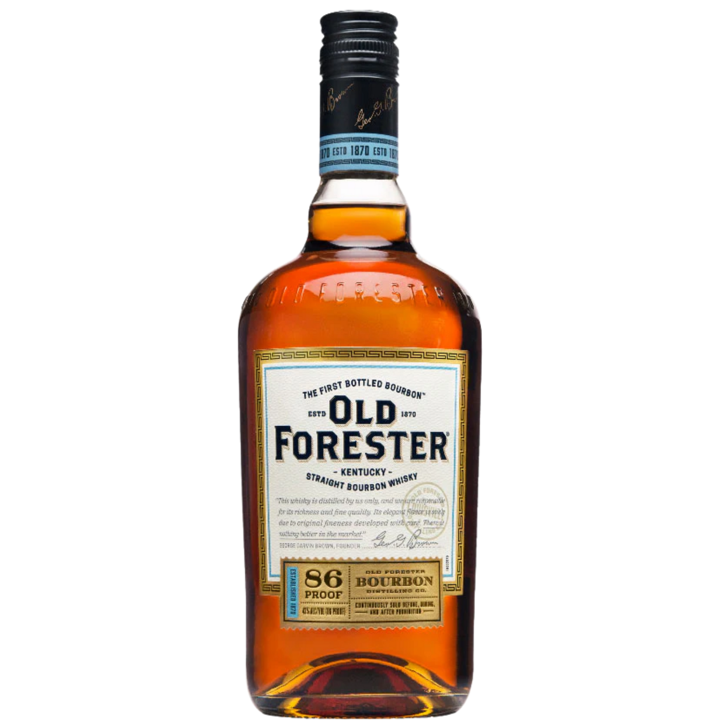 Old Forester 86 Proof Kentucky Bourbon Whisky - 750ml