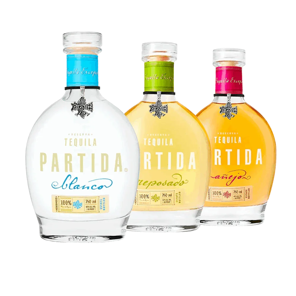 Partida Tequila 3-Pack – Blanco, Reposado, Añejo - Sipsy