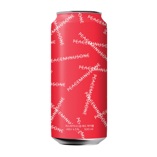 Peaceminusone Highball Red  - 500ml