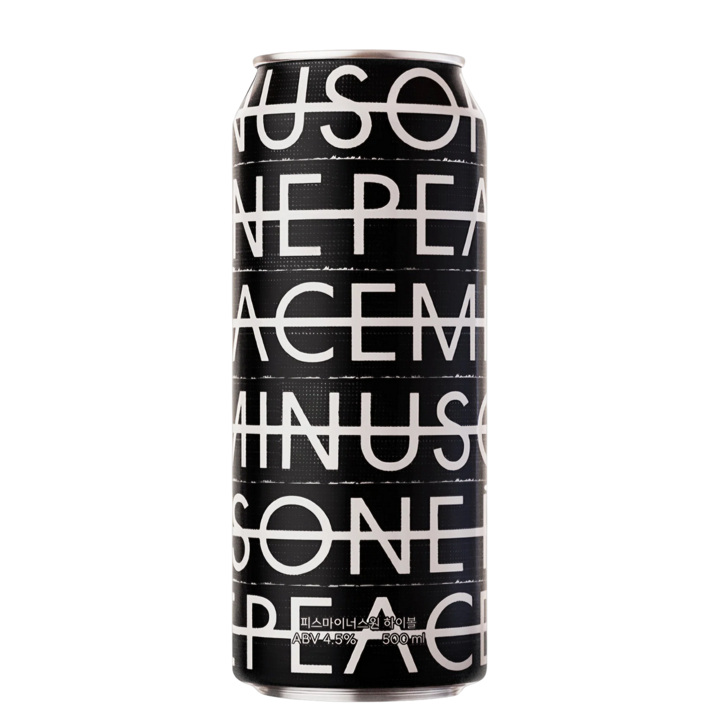 Peaceminusone Highball Black  - 500ml