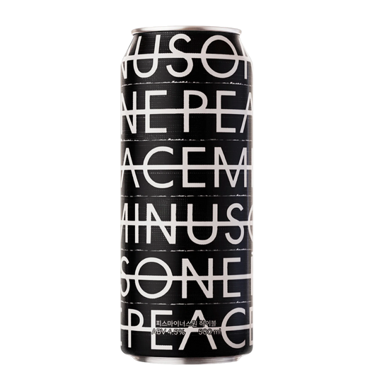 Peaceminusone Highball Black  - 500ml