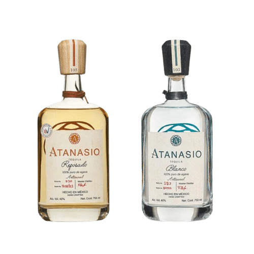 Atanasio Blanco Tequila and Reposado Tequila - 2pk