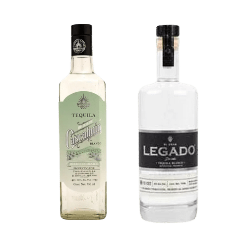 El Gran Legado Blanco and Cascahuin Blanco Tequila - 2pk