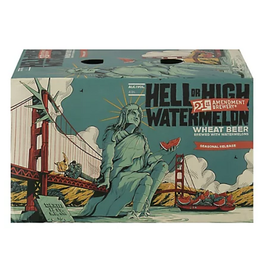 21st Amendment Hell or High Watermelon - 6 Cans