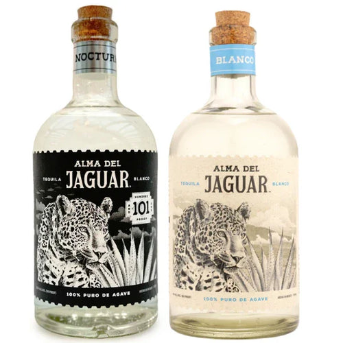 Alma del Jaguar Tequila Nocturna & Blanco - 2-Pack
