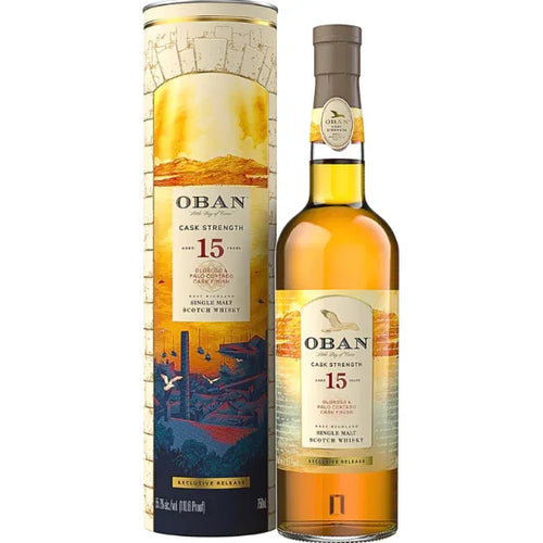Oban Cask Strength 15-Year Scotch Whisky - 750ml