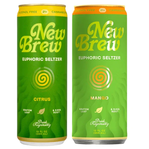 New Brew Citrus & Mango - 4 pk / 12 oz - Sipsy