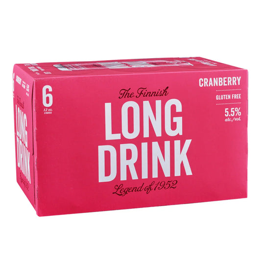 Long Drink Cranberry - 6 pk / 355 ml - Sipsy