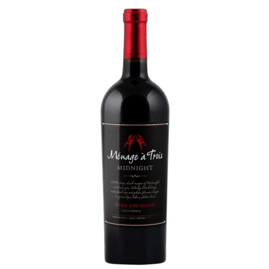 Menage a Trois Midnight Dark Red Blend - 750ml