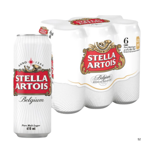 Stella Artois Belgian Pilsner - 6 Cans