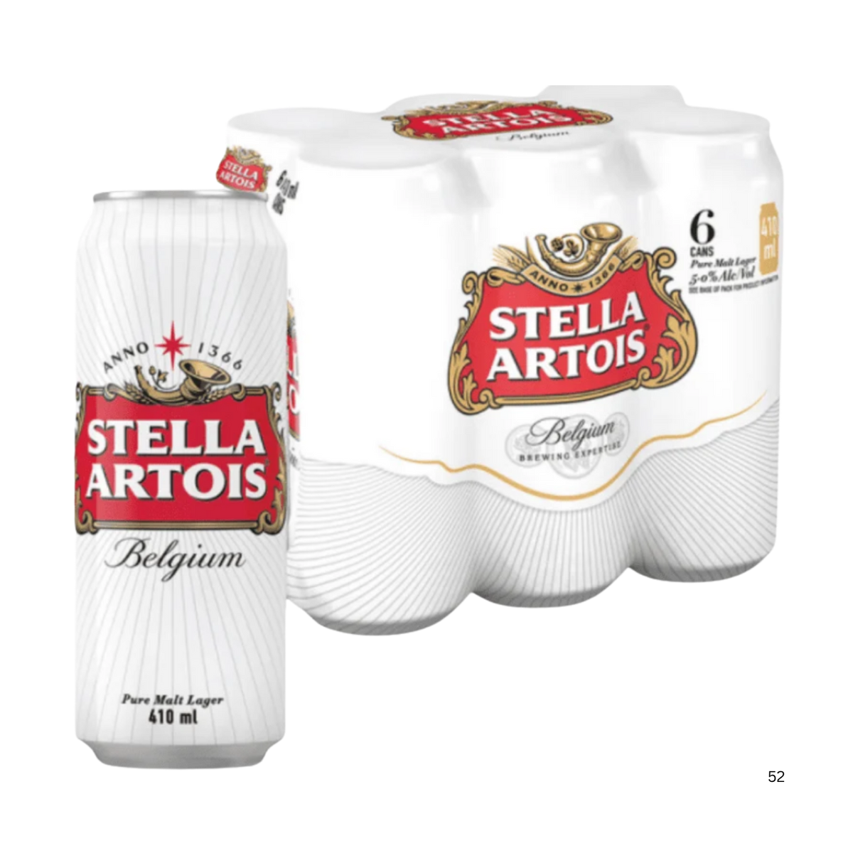 Stella Artois Belgian Pilsner - 6 Cans