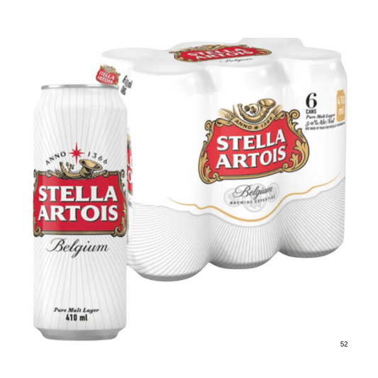 Stella Artois Belgian Pilsner - 6 Cans