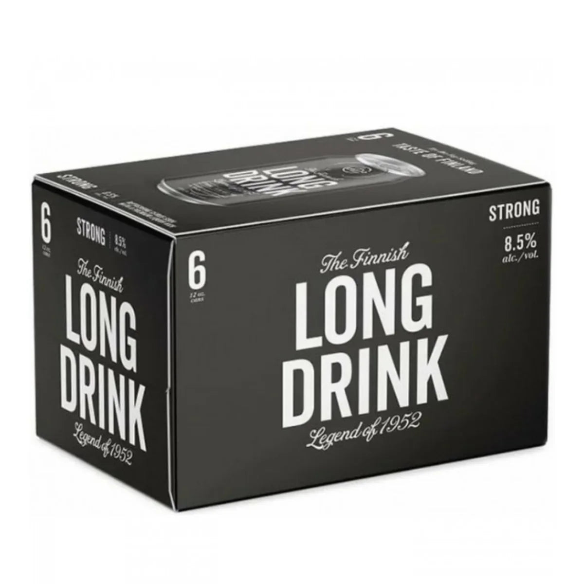 Long Drink Black - 6 pk / 355 ml - Sipsy
