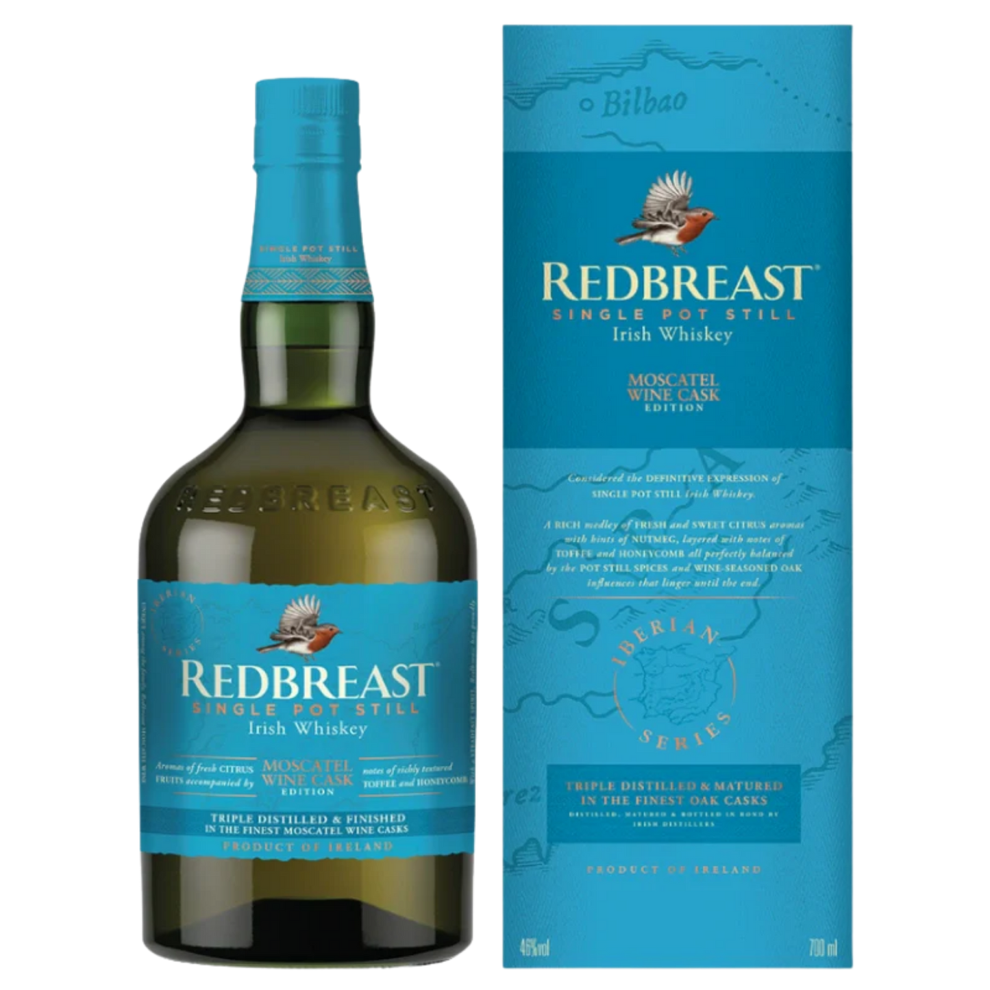 Redbreast Moscatel Wine Cask Irish Whiskey - 750ml