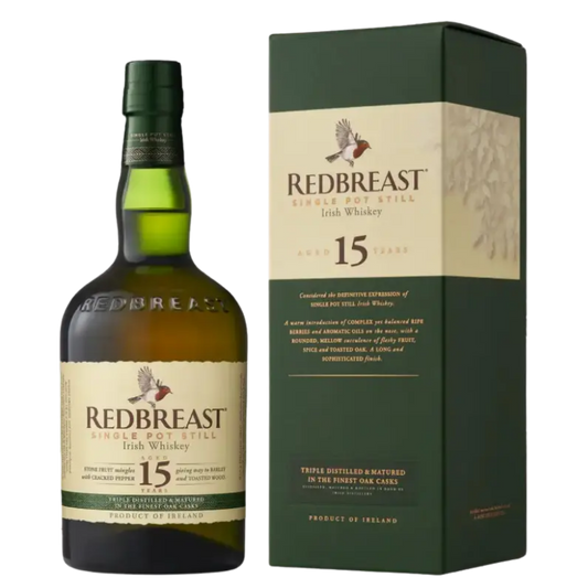 Redbreast 15 Year Irish Whiskey - 750ml