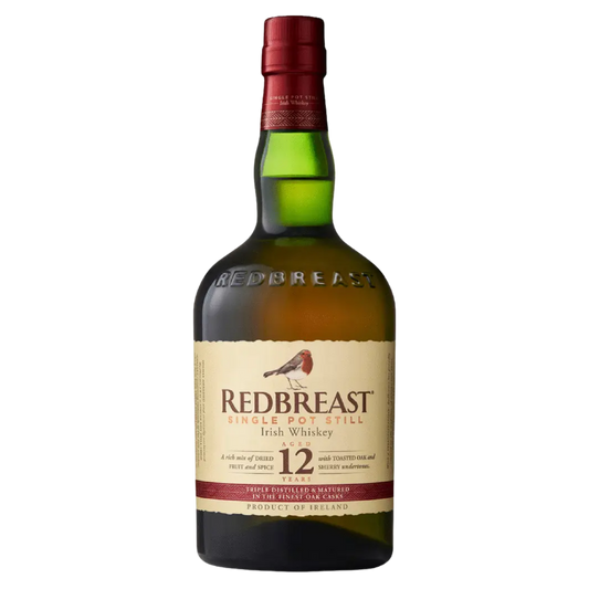 Redbreast 12-Year-Old Irish Single Pot Still Whiskey - 750ml