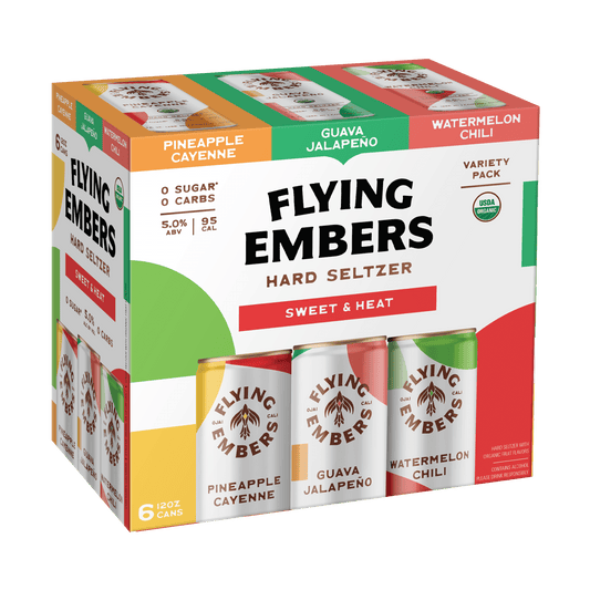 Flying Embers Sweet & Heat Hard Seltzer - 6pk