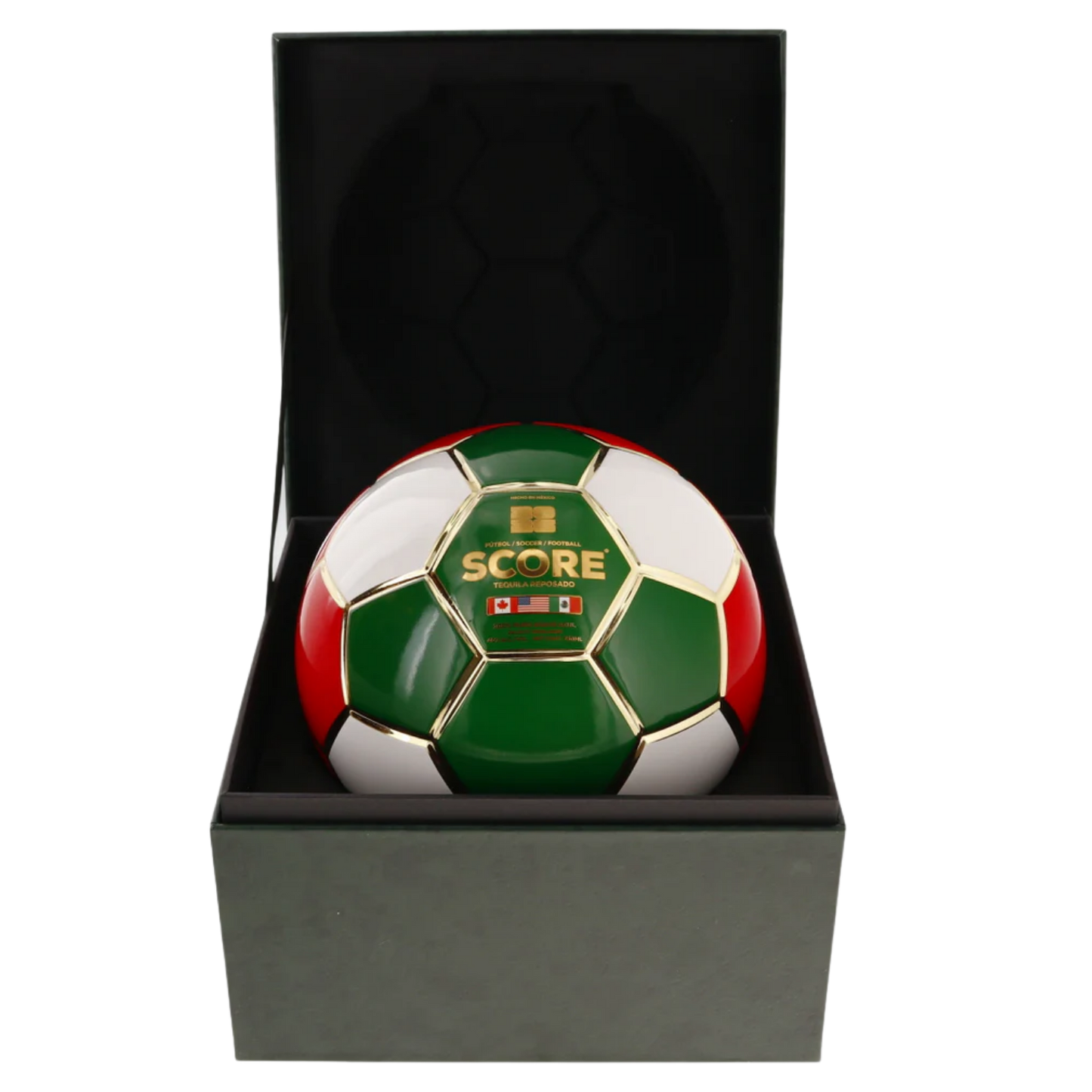 Score Tequila Reposado Mexico Limited Edition Ball Decanter - 750ml