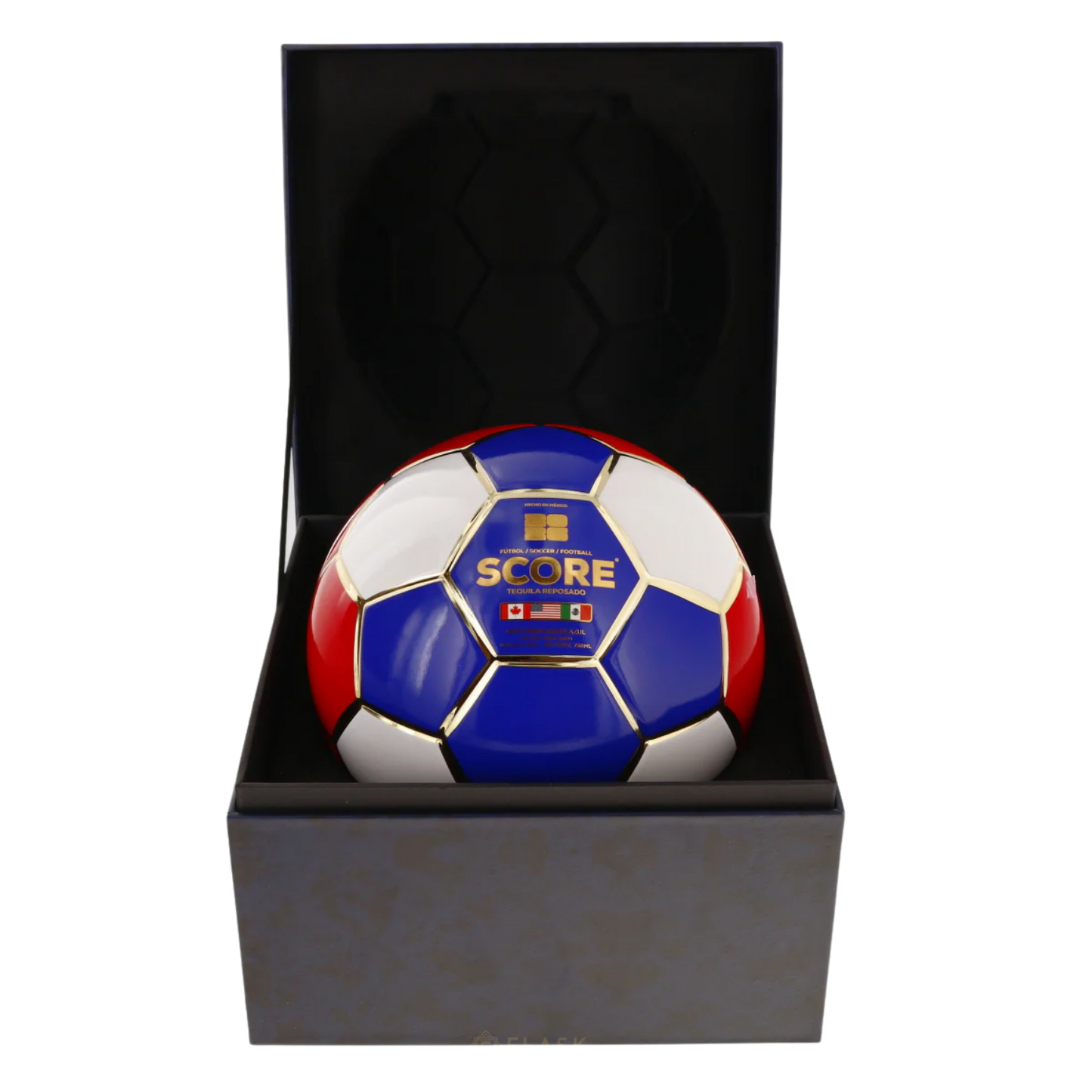 Score Tequila Reposado 2026 World Cup USA Limited Edition Ball Decanter - 750ml