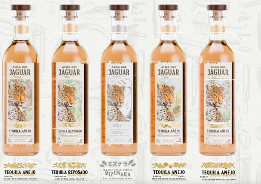 Alma Del Jaguar Barricas 2025 5-Bottle Collector's Set – Limited Edition Tequila - Sipsy