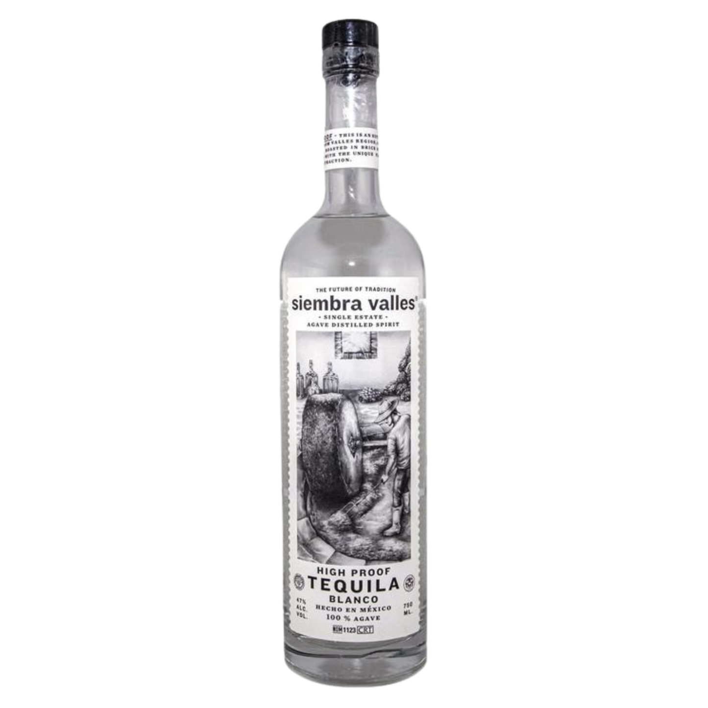 Siembra Tahona Blanco High Proof Tequila - 750ml