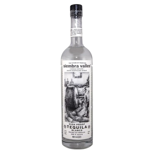 Siembra Tahona Blanco High Proof Tequila - 750ml bottle
