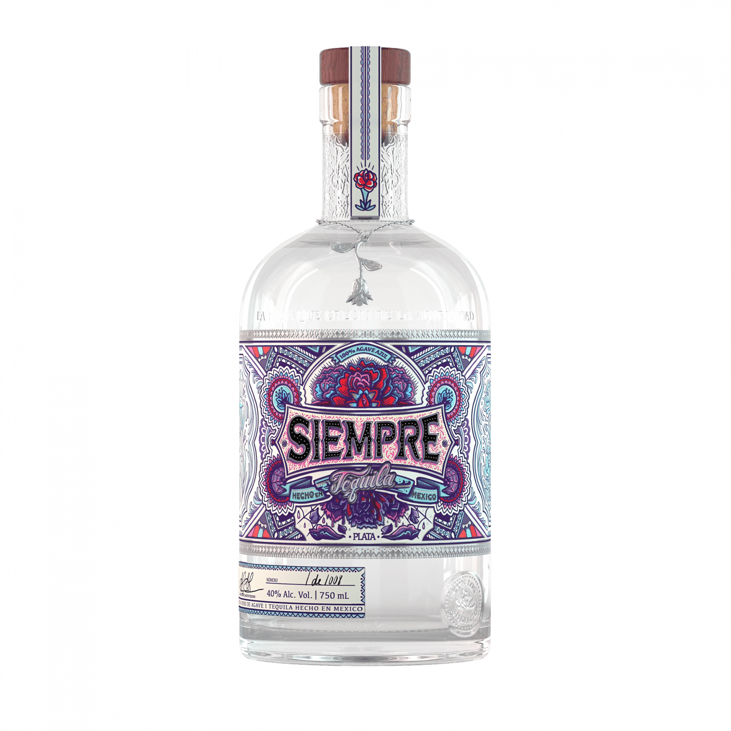 Siempre Plata Tequila - 750ml