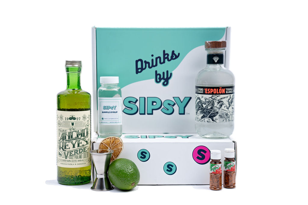 spicy margarita cocktail set 