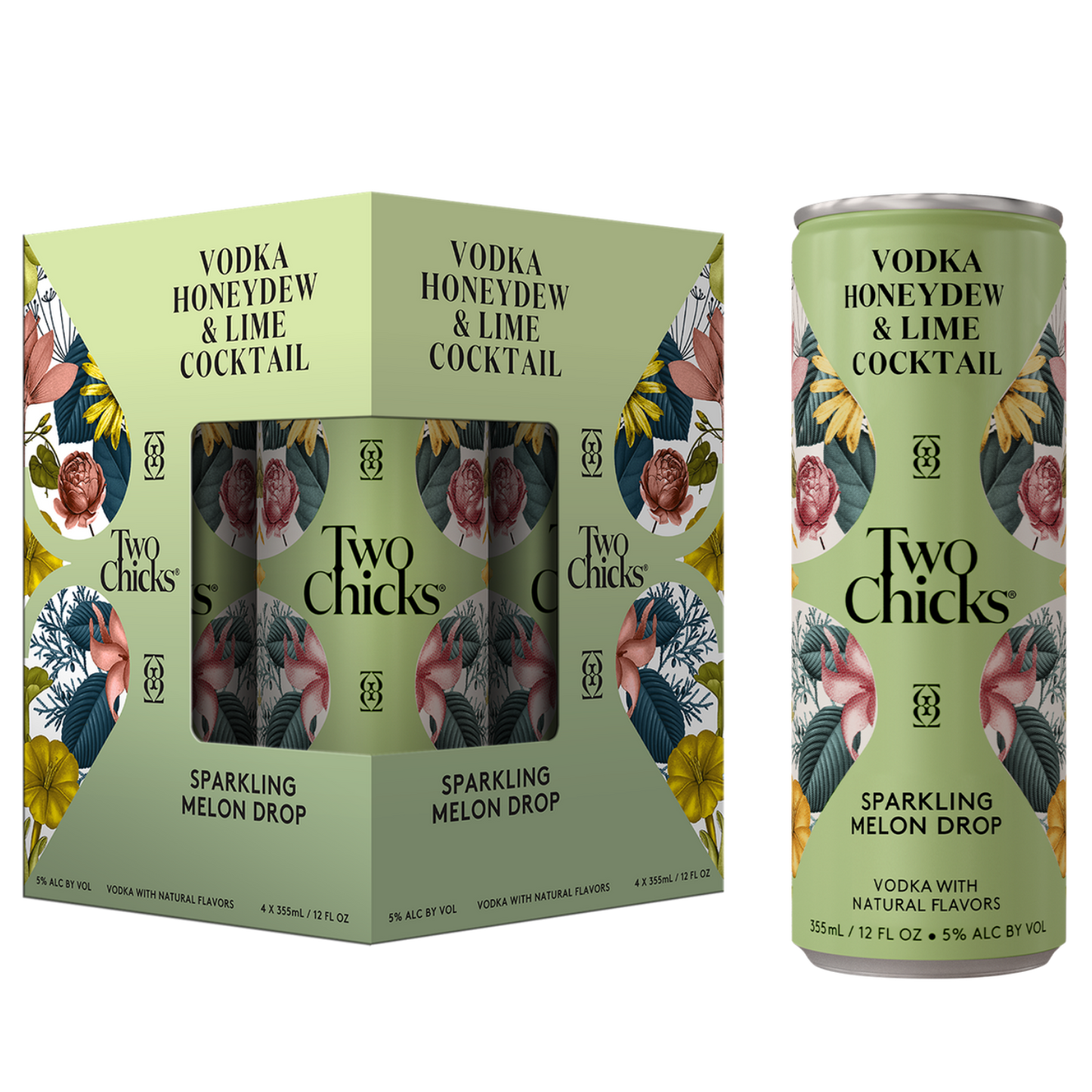 two chicks cocktails honeydew lime 4pk