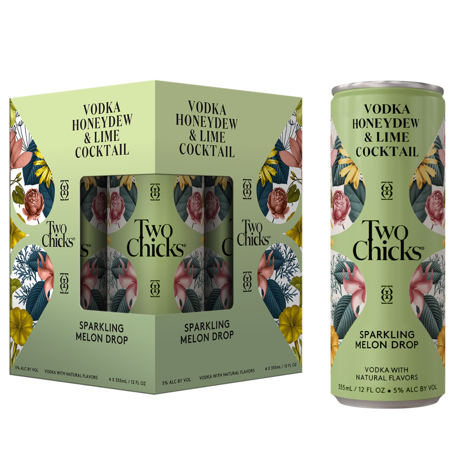 two chicks cocktails honeydew lime 4pk