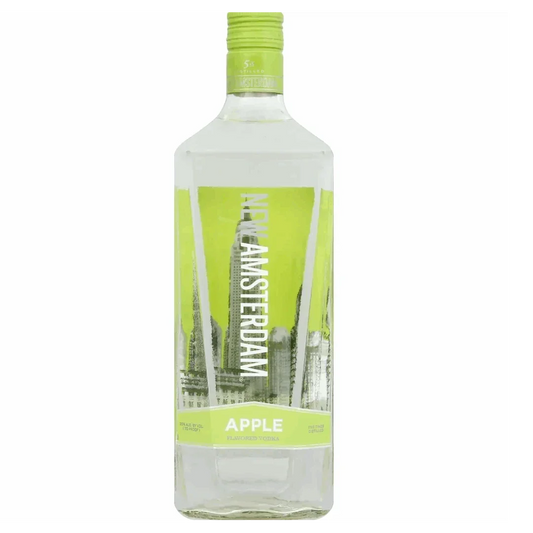 New Amsterdam Green Apple Flavored Vodka, 1.75 L - Sipsy