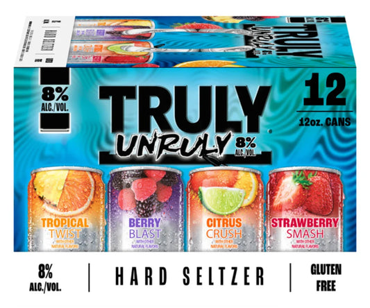Truly Unruly Hard Seltzer - 12 pk / 12 oz - Sipsy