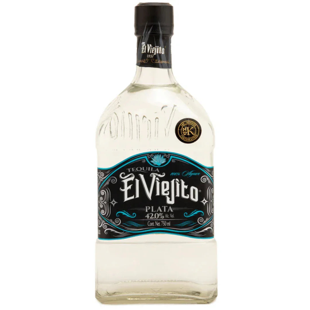 El Viejito Plata 42% Tequila - 750 ml - Sipsy
