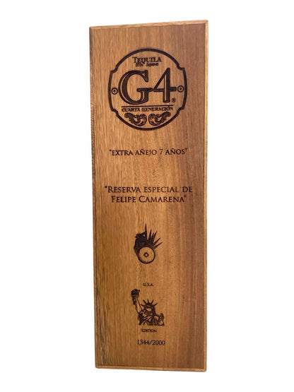 G4 7-Year Extra Añejo Tequila – 750 ml - Sipsy