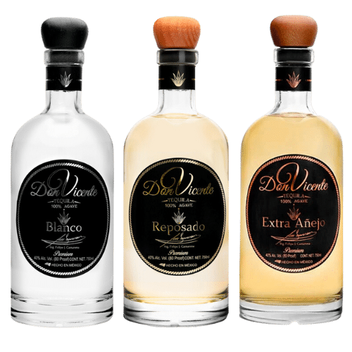 Don Vicente Blanco, Reposado,  Extra Añejo 3pk