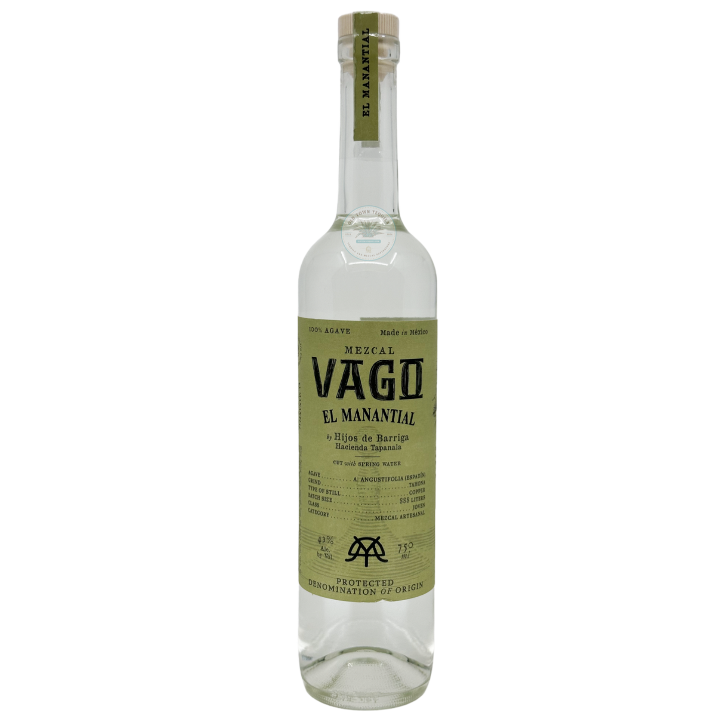 Mezcal Vago El Manantial Espadin - 750ml