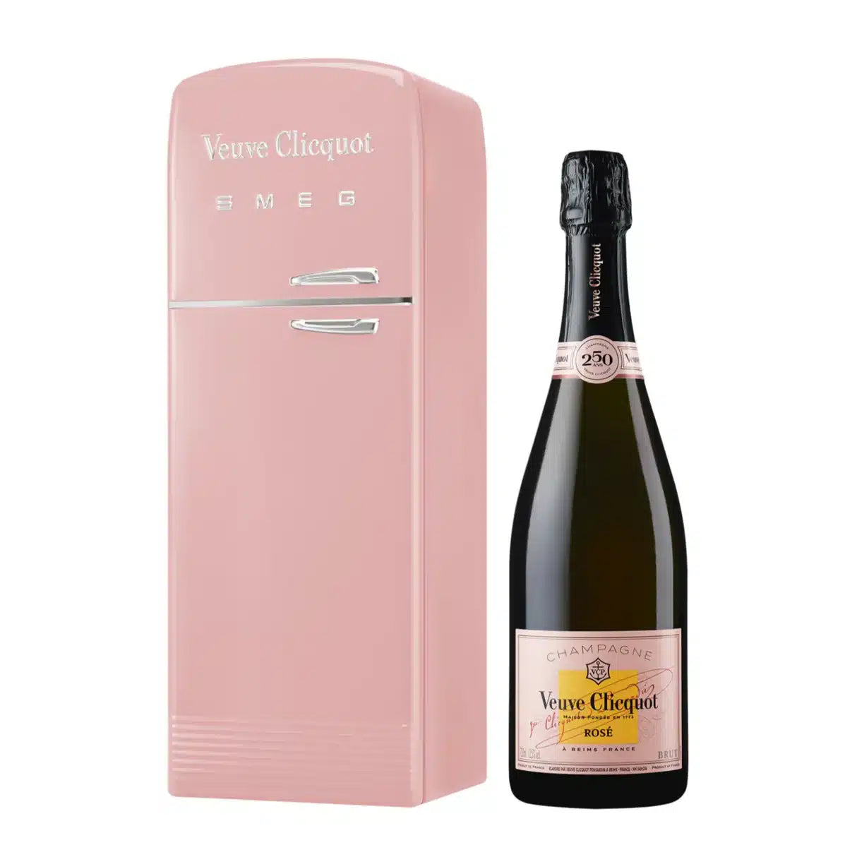 Veuve Clicquot Brut Rose (Smeg Gift Box) - 750ml