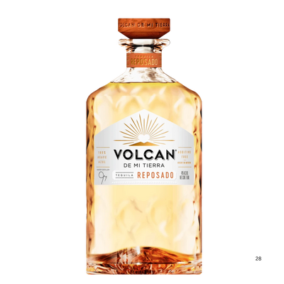 Volcan de Mi Tierra reposado 750ml bottle with transparent background