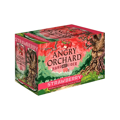 Angry Orchard Strawberry Cider - 6 Cans