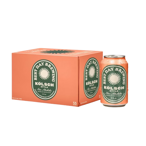 Best Day Brewing Kolsch Non-Alcoholic - 6-Pack