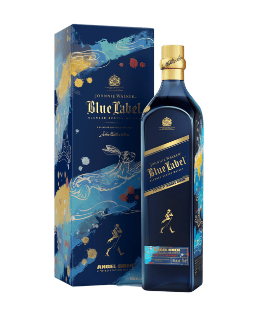 Johnnie Walker Blue Label Blended Scotch Whisky, Limited Edition Year of the Rabbit - 750ml