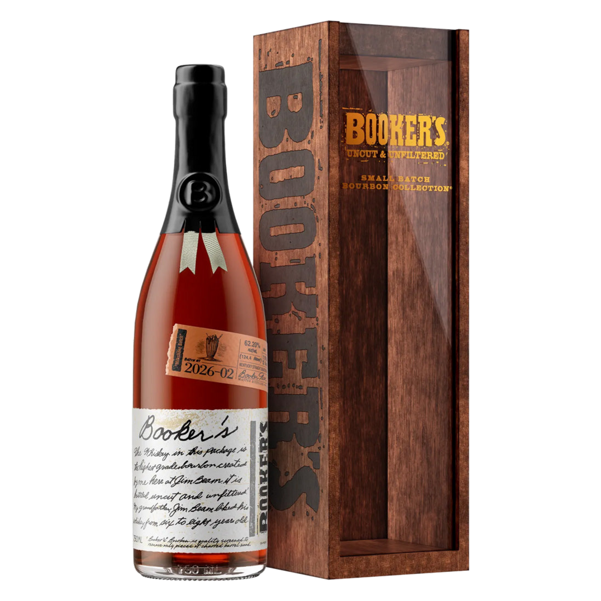 Booker's Milkshake Batch Bourbon - 750ml bottle with box