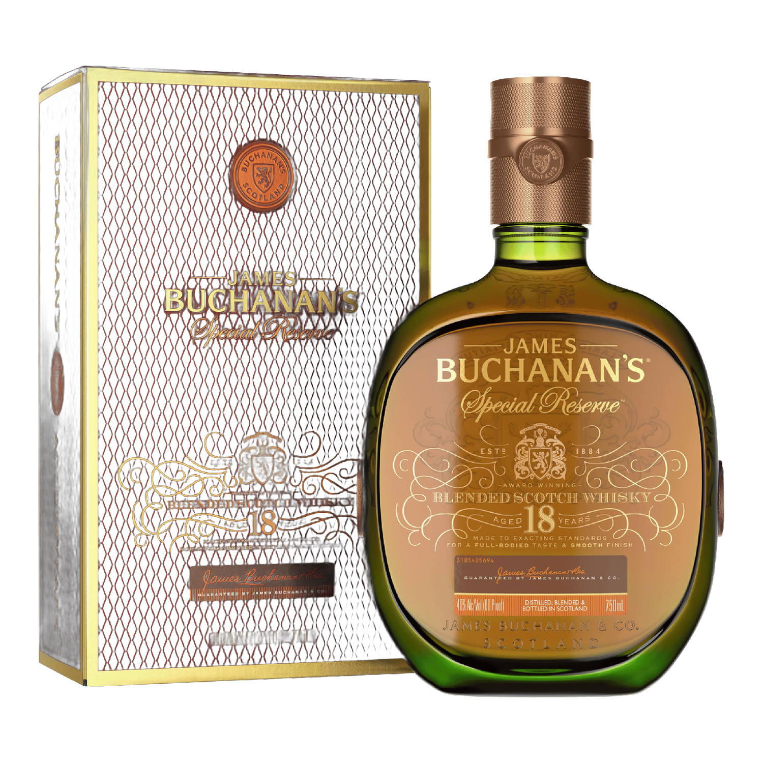 Buchanan's Special Reserve 18-Year-Old Blended Scotch Whisky - 750ml