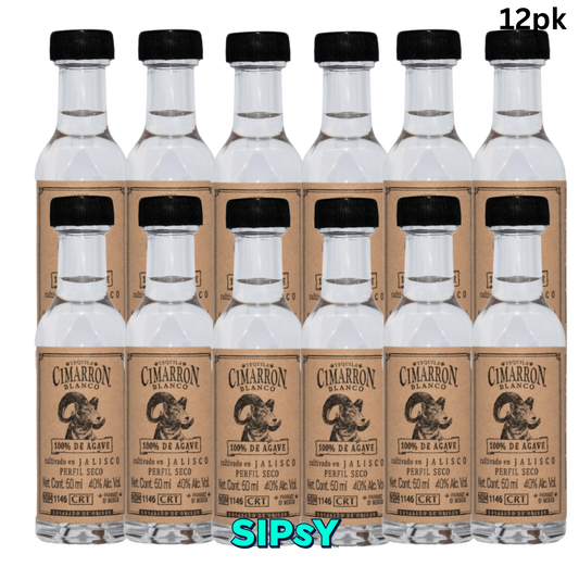 cimarron 50ml bottls - 12 ct with transparent background