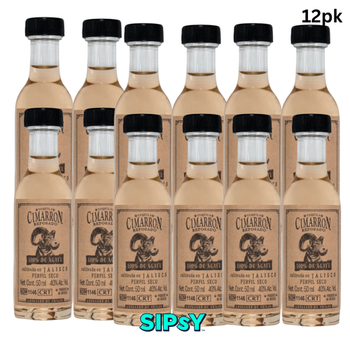Cimarron Reposado Tequila - 50ml 12pk